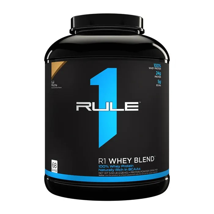 Rule 1  Whey Protein Blend 100% 5Lbs