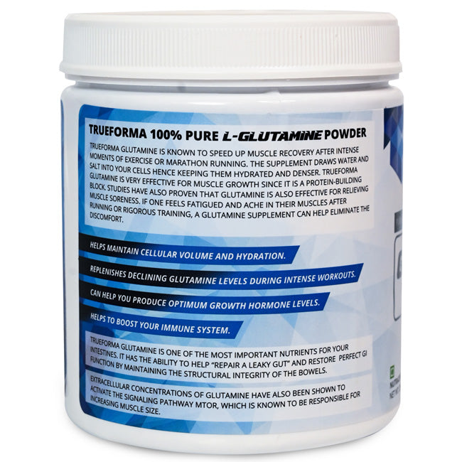 TrueForma™ Glutamine - (100% Pure L-Glutamine Powder) - Unflavoured