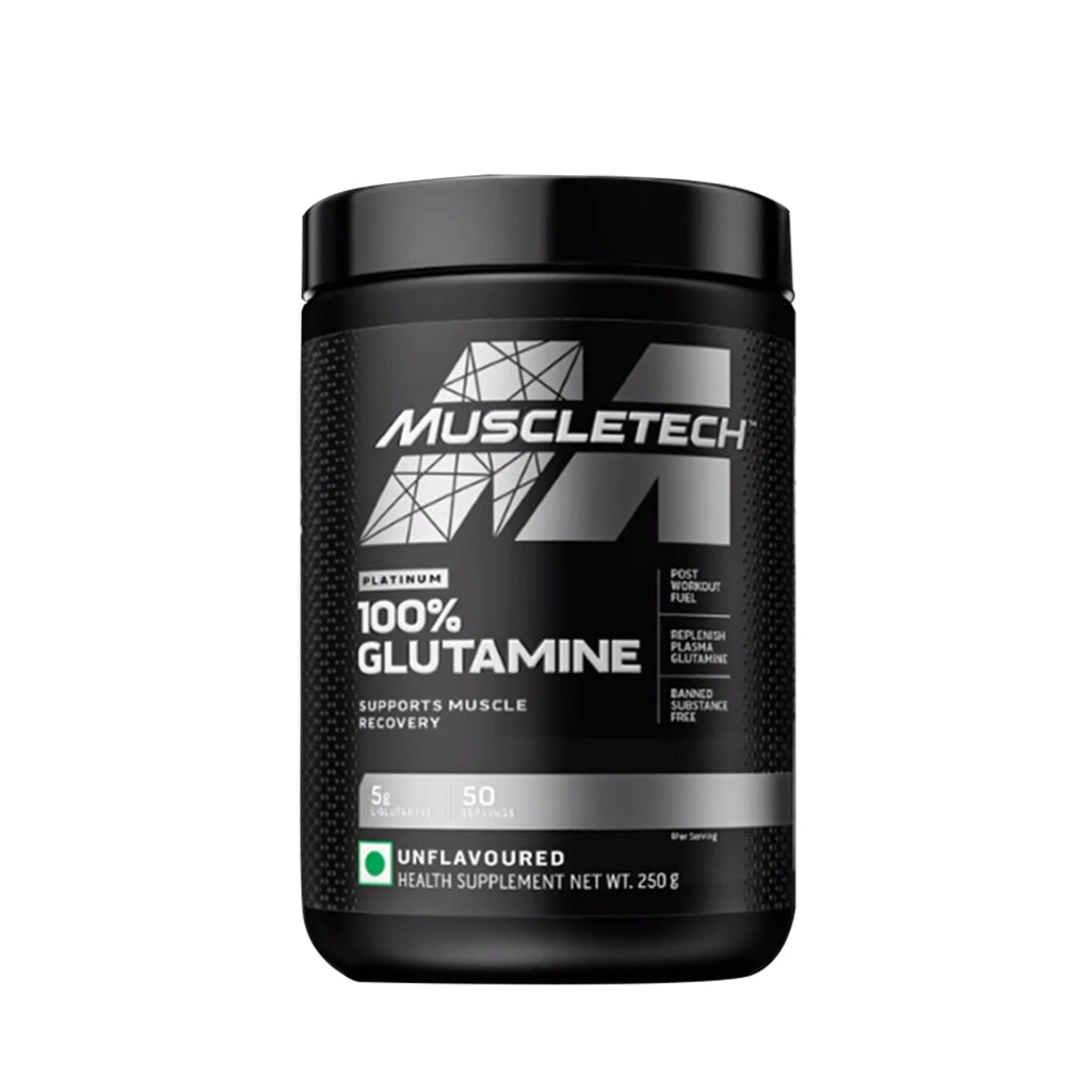 Muscletech, Platinum 100% Glutamine, Unflavored,(250g)